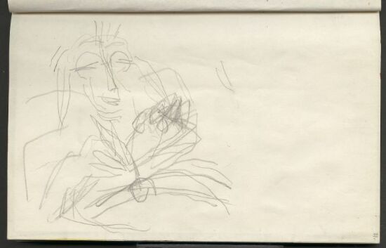 Riss av Ragnhild i "Kom inn!"