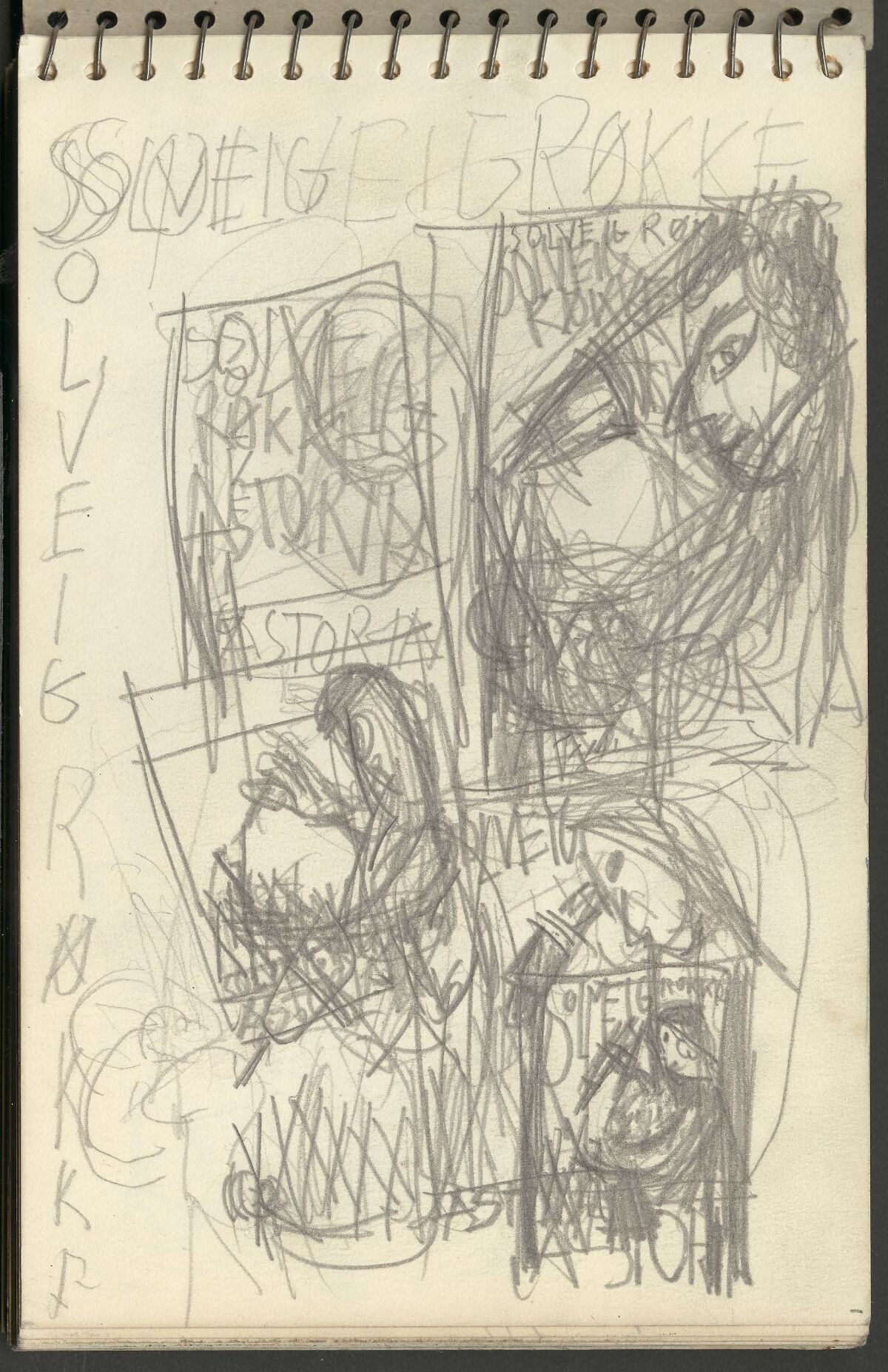 Rolf Nesch, Solveig Røkke, Astoria – Nasjonalmuseet – Samlingen