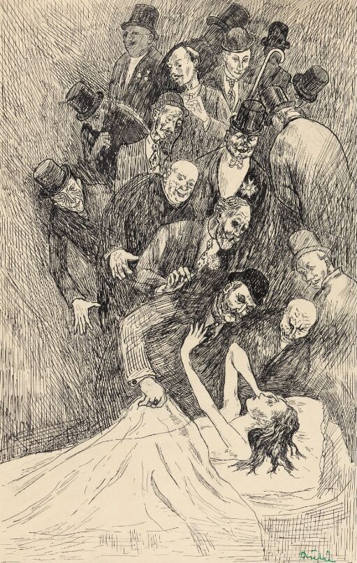 Illustrasjon til M.A.Nexø, "Pelle Erobreren", 1939