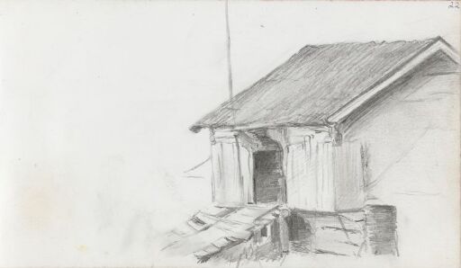 Låve i Bø, Telemark 1893