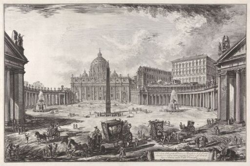View of St. Peter's Square and Basilica