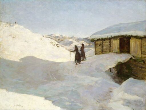 Winter at Vågsli in Telemark