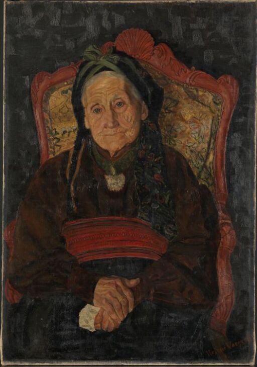 Portrait of "Mor Kleppen"
