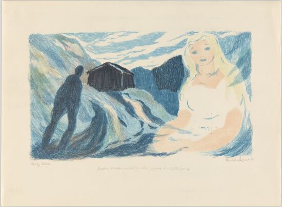 Gertrud minnes den lyse sommernatten i utslåtten
