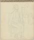 Seated Figure. Sketchbook, Theories by Jacobsen