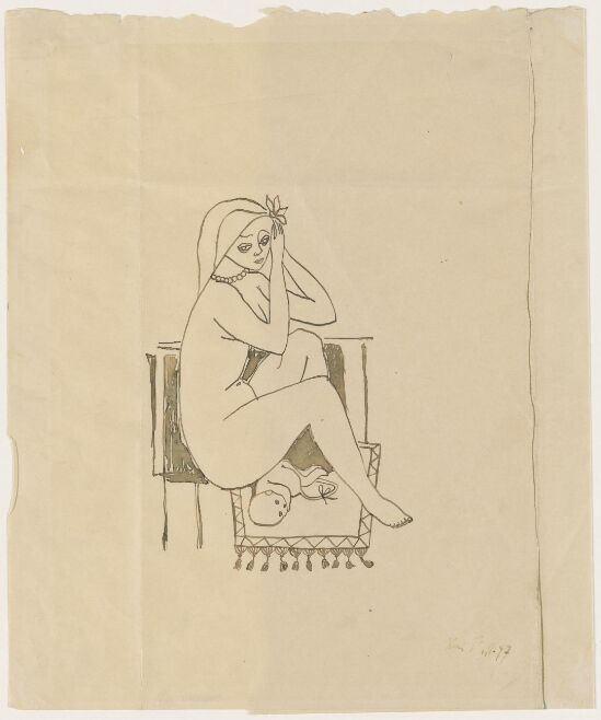 Illustrasjon til Walt Whitman, "Sangen om meg selv", Oslo 1947