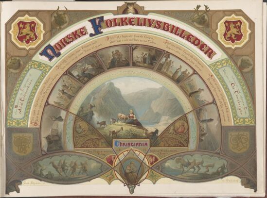 Tittelblad Norske Folkelivsbilleder
