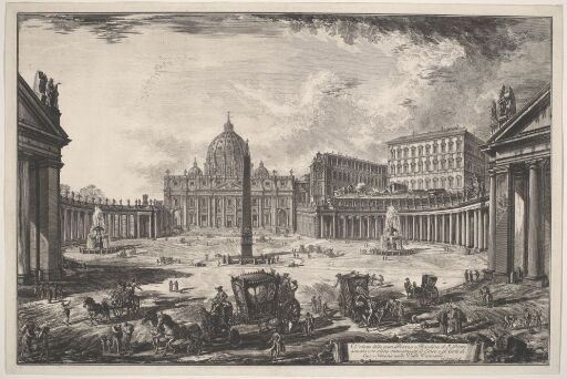 View of St. Peter's Square and Basilica