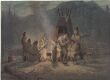 Sámi Family Outside a Lavvu