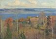 View of Mjøsa seen from Toten