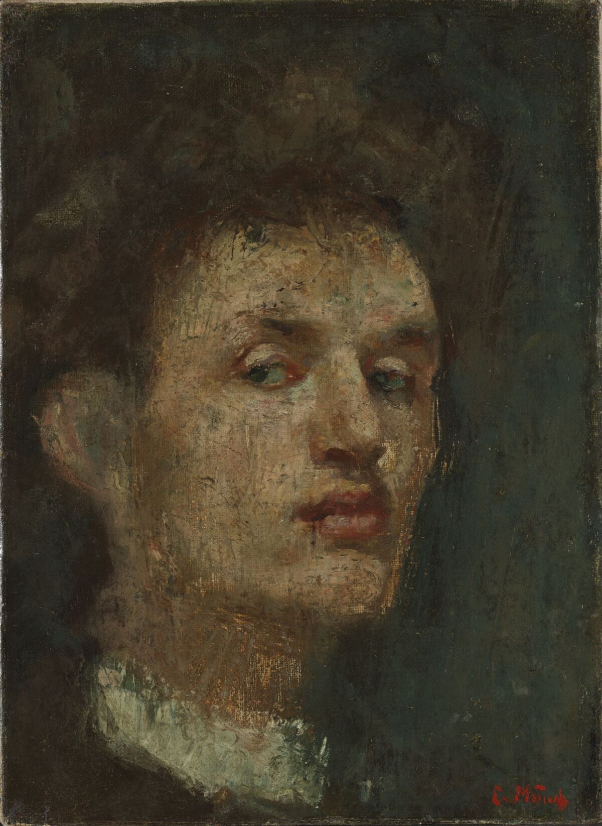 Edvard Munch, Selvportrett – Nasjonalmuseet – Samlingen
