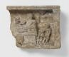 Funerary relief with banquet scene