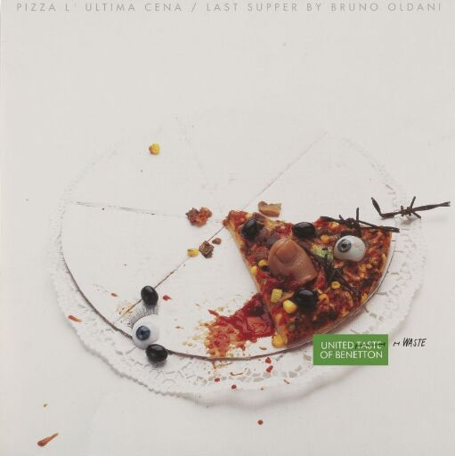 Pizza L'ultima cena / Last supper by Bruno Oldani