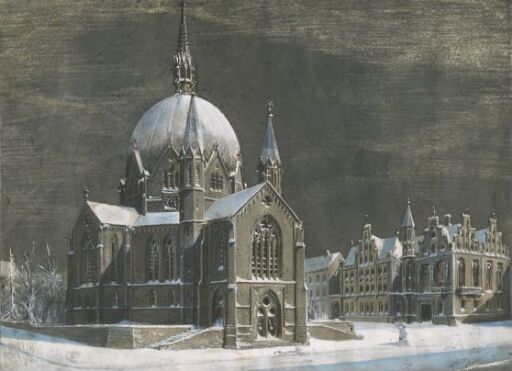 Trinity Church in the Snow