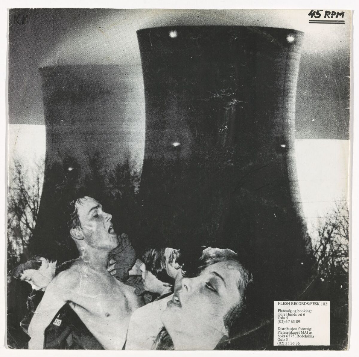 Rand Rognlien Jon Rognlien, MAI, Flesh Records, Kjøtt 12'' (første utgave ...