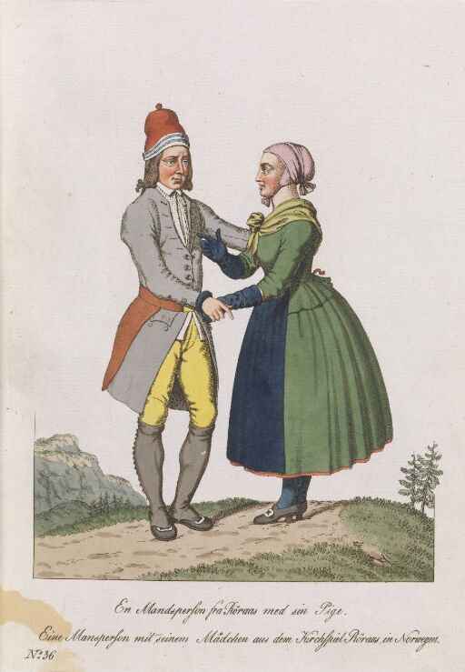 Man and Woman from Røros