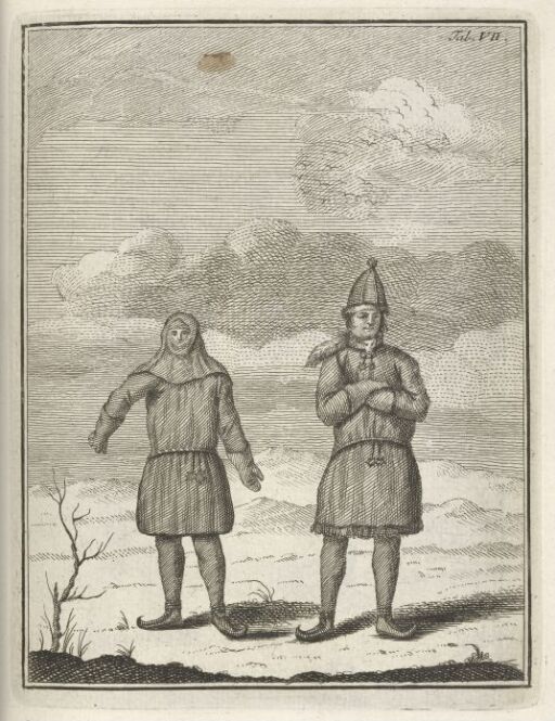 Two Men Wearing Beaska