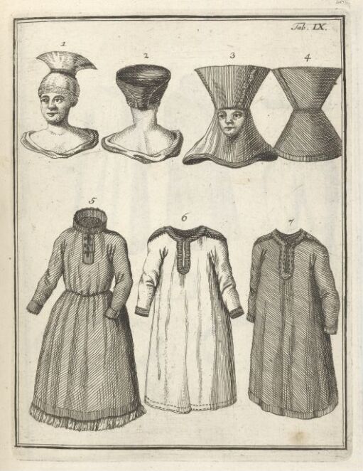 Hats, Hoods, Tunic and Gáktis