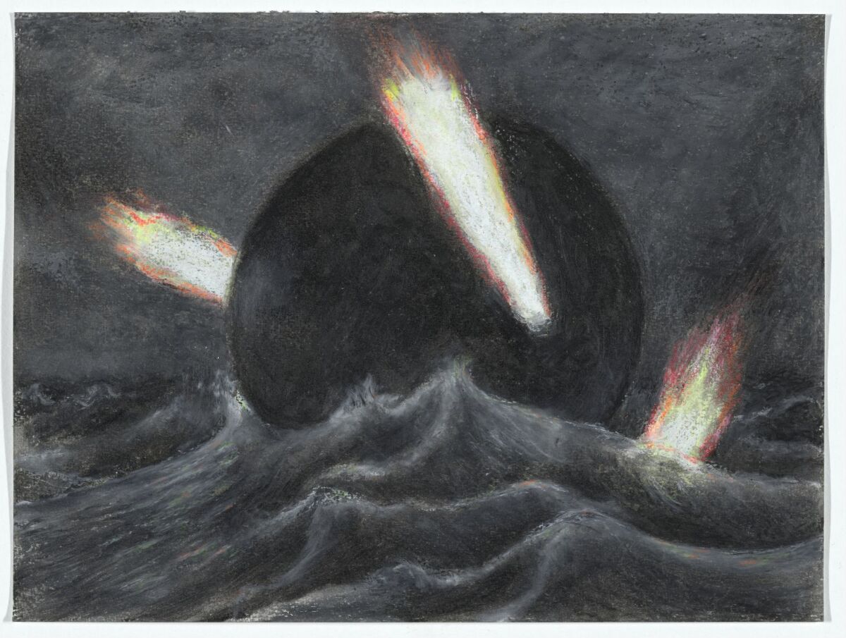 Monrtad Lars Monrad Vaage, Ildkuletegningene 2006-2022 – Nasjonalmuseet – Samlingen