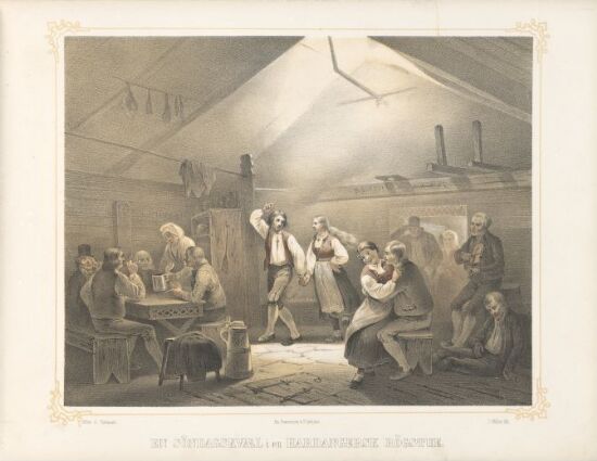 Søndagskveld i en hardangersk røkstue