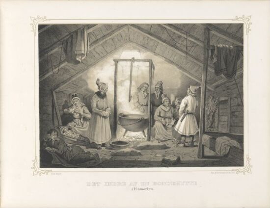 Hytteinteriør, Finnmark