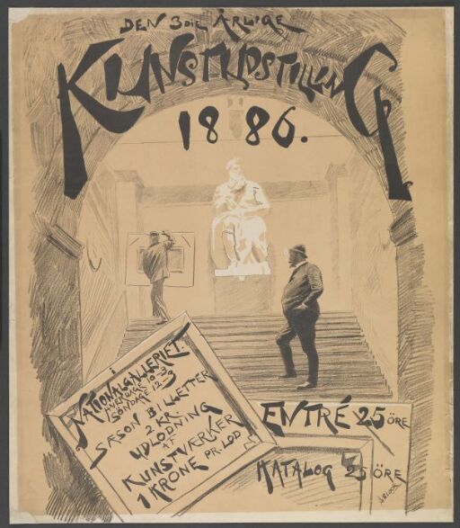 Den 3die Årlige Kunstudstilling 1886