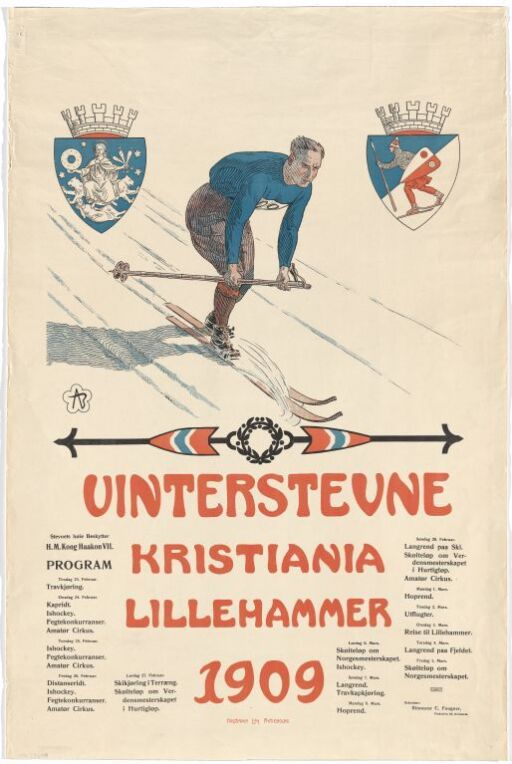 Vinterstevne Kristiania - Lillehammer 1909