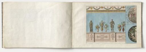Ideen zu Zimmerverzierungen für Saele, Zimmer und Cabinets Heft Leipzig 1805